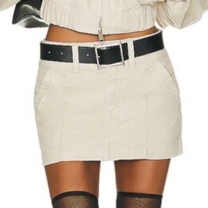 HELSA NWT CARGO MINI SKIRT - XS - KHAKI WORKWEAR